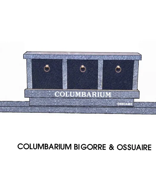 COLUMBARIUM avec OSSUAIRE