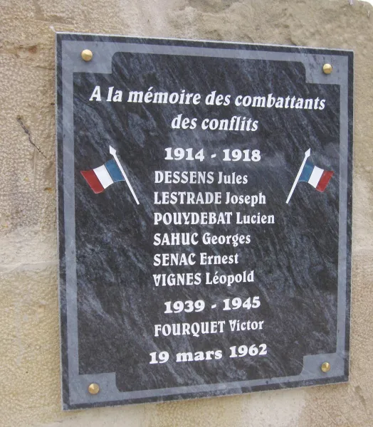 PLAQUES COMMEMORATIVES - PLUSIEURS MODELES