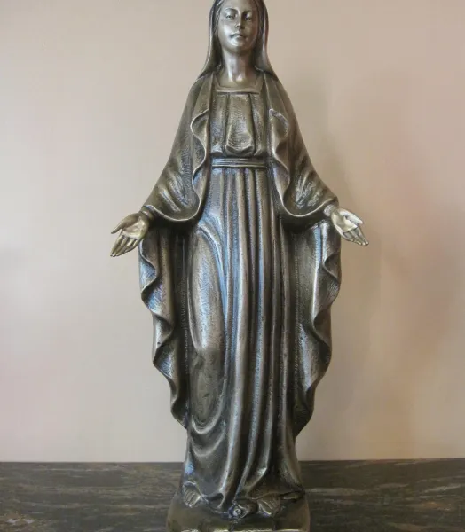 STATUETTE VIERGE BRONZE