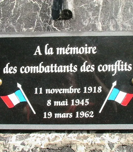 PLAQUE COMMEMORATIVE sur mesure