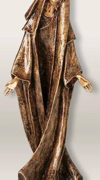 STATUETTE VIERGE BRONZE