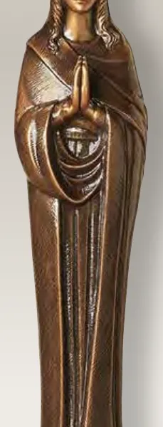 STATUETTE VIERGE BRONZE