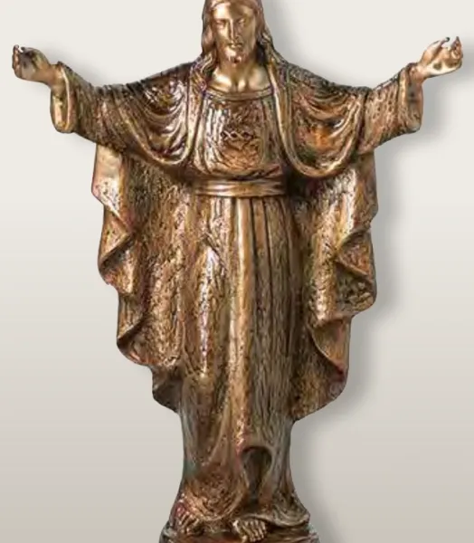 STATUETTE CHRIST BRONZE