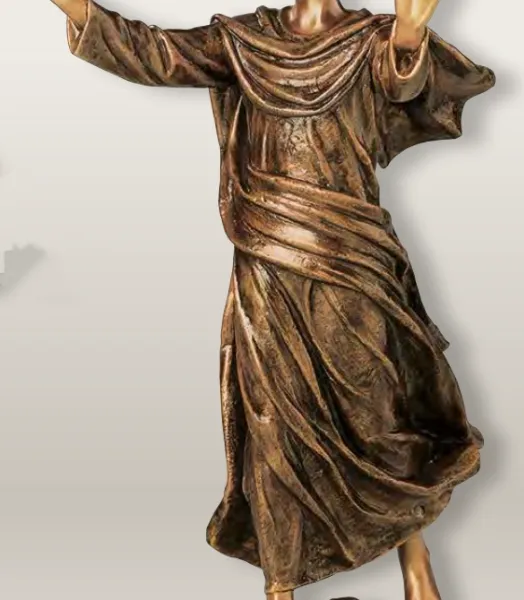 STATUETTE CHRIST BRONZE
