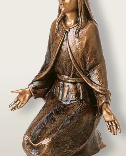 STATUETTE VIERGE BRONZE