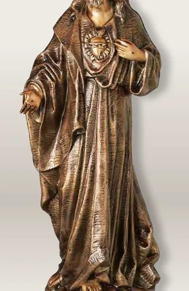 STATUETTE CHRIST BRONZE