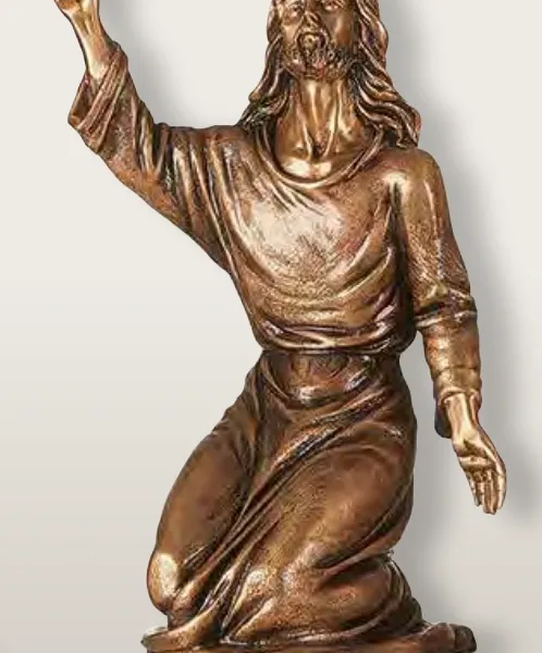 STATUETTE CHRIST BRONZE