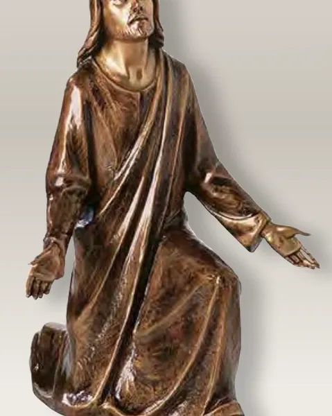 STATUETTE CHRIST BRONZE