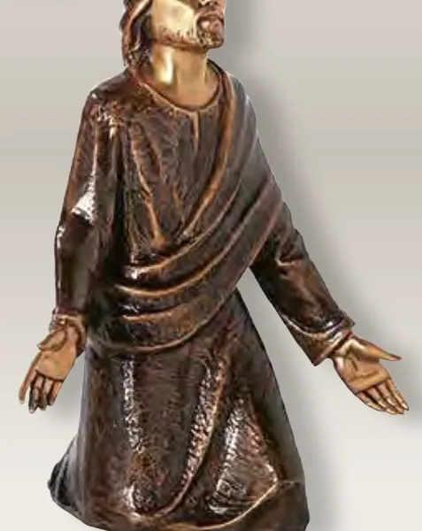 STATUETTE CHRIST BRONZE