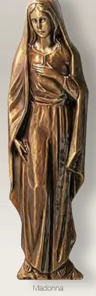 VIERGE BRONZE à plaquer